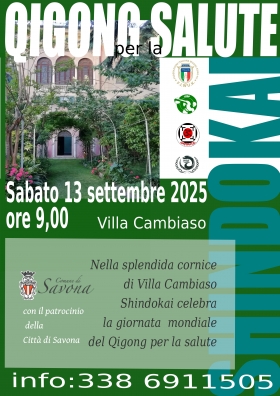 GIORNATA MONDIALE DEL QIGONG PER LA SALUTE - SHINDOKAI