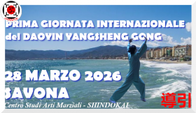 PRIMA GIORNATA INTERNAZIONALE DEL DAOYIN YANGSHENG GONG - SHINDOKAI